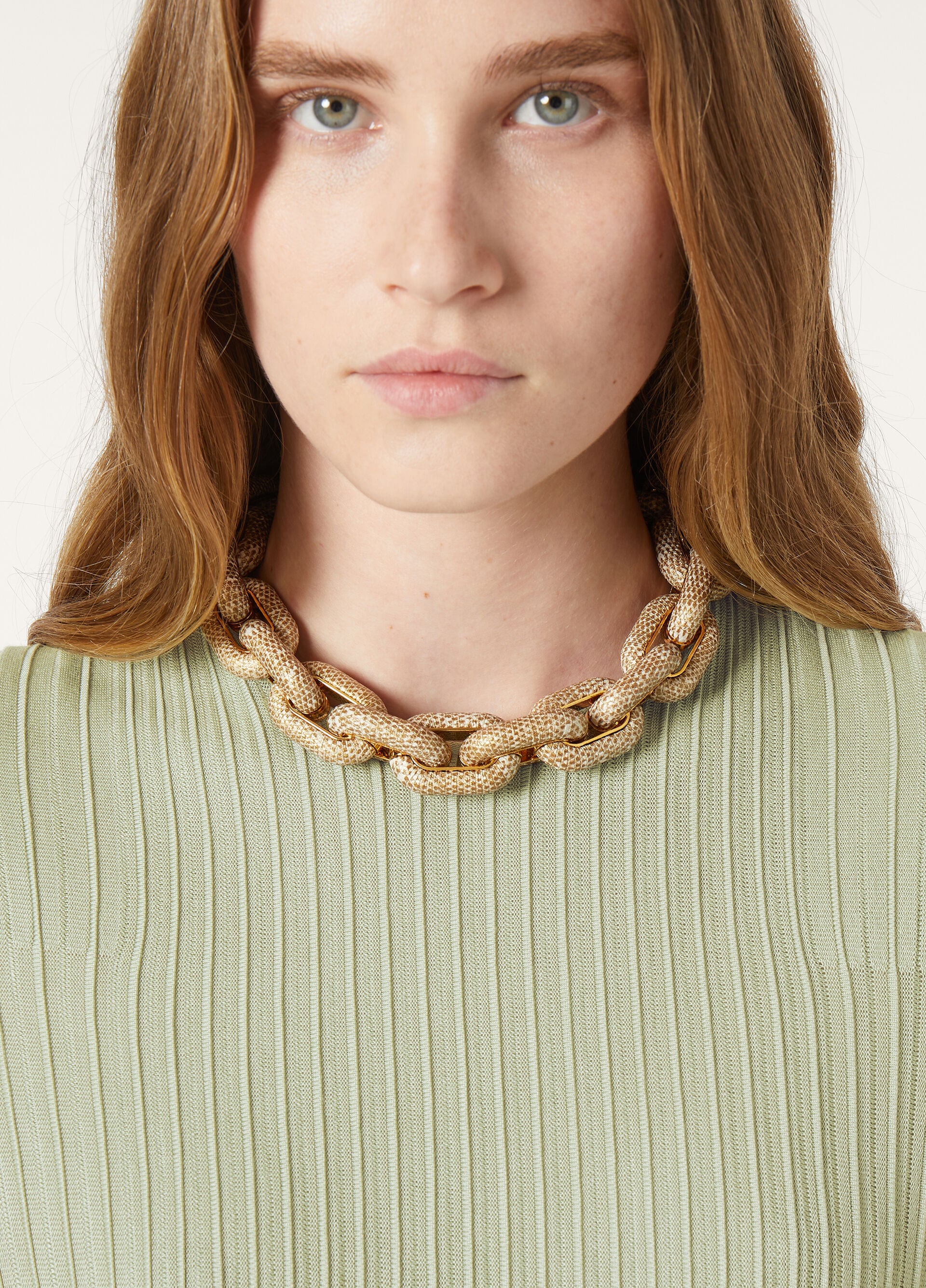 DUO CHAIN NECKLACE SUNRAY LIZARD