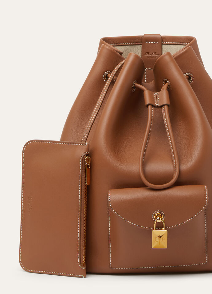 EXTRA DRAWSTRING BACKPACK L27 ROUNDED LEATHER_FAP4322_L0C2_NR_3