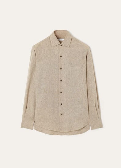 ANDRE' SHIRT SUMMER LINEN CREPE