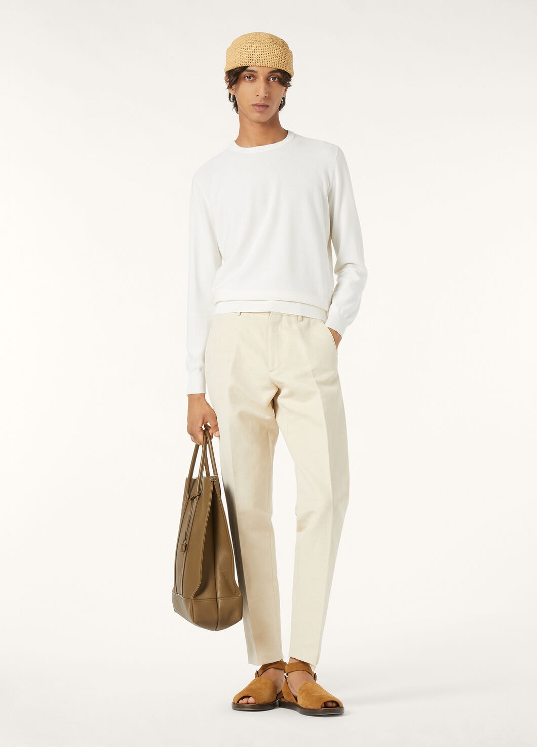 CEDERIC TROUSERS COTTON LINEN_FAP4346_A0F6_1