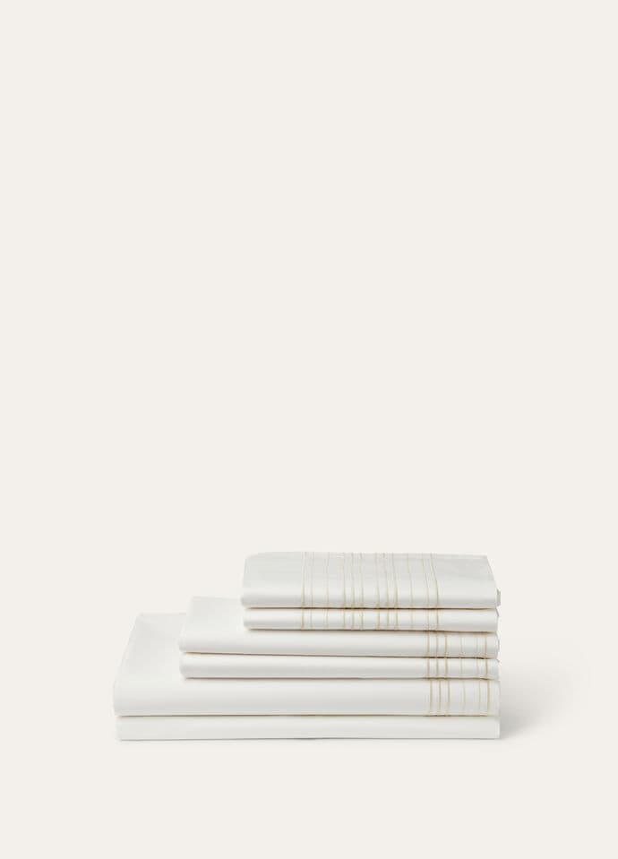 EMBROIDERED STRIPE BEDDING SET ORGANIC COTTON_FAP4350_B4F3_NR_1