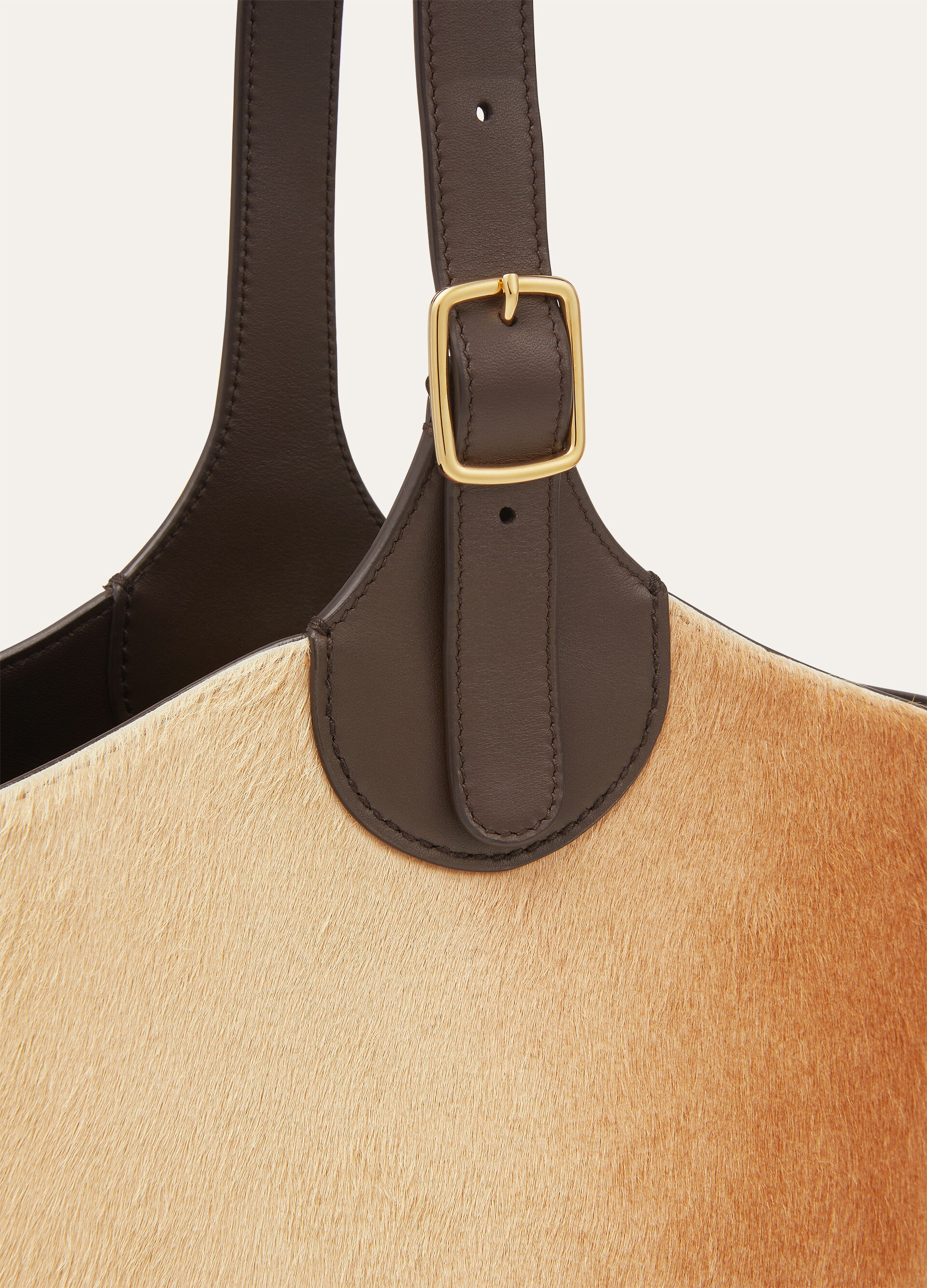 BOBBIN BUCKET CAVALLINO/ROUNDED LEATHER