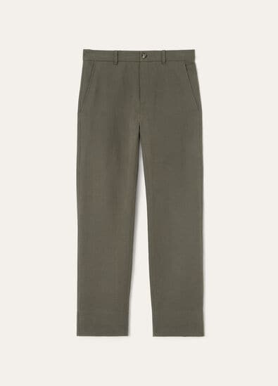 HARPER TROUSERS TWISTED LI FLOWER CAVALRY