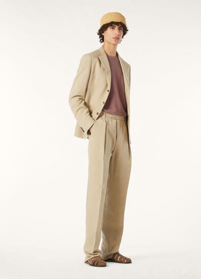 REINGA TROUSERS LINEN SILK