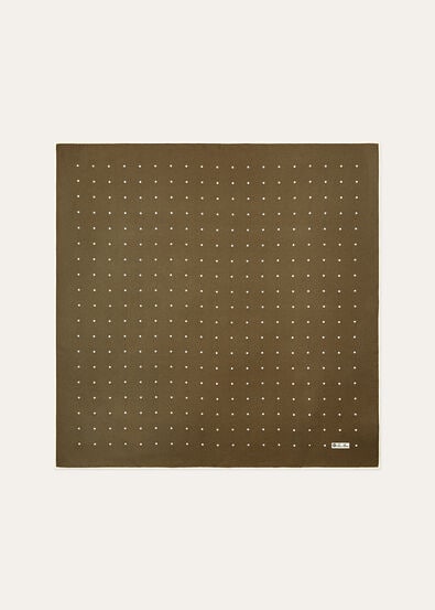 LORO PIANA POIS FOULARD 60 SILK TWILL