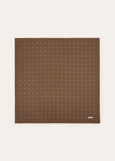 LORO PIANA POIS FOULARD 60 SILK TWILL