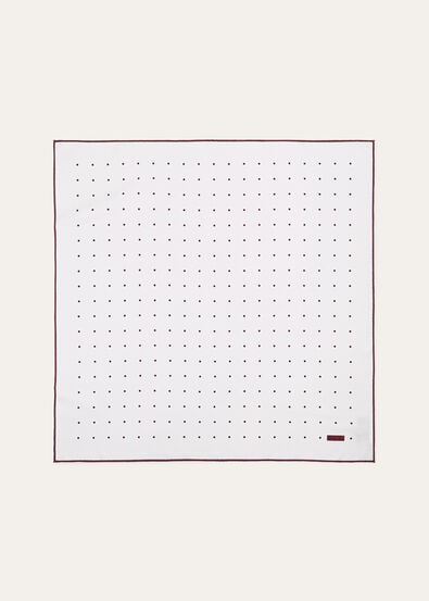 LORO PIANA POIS FOULARD 60 SILK TWILL