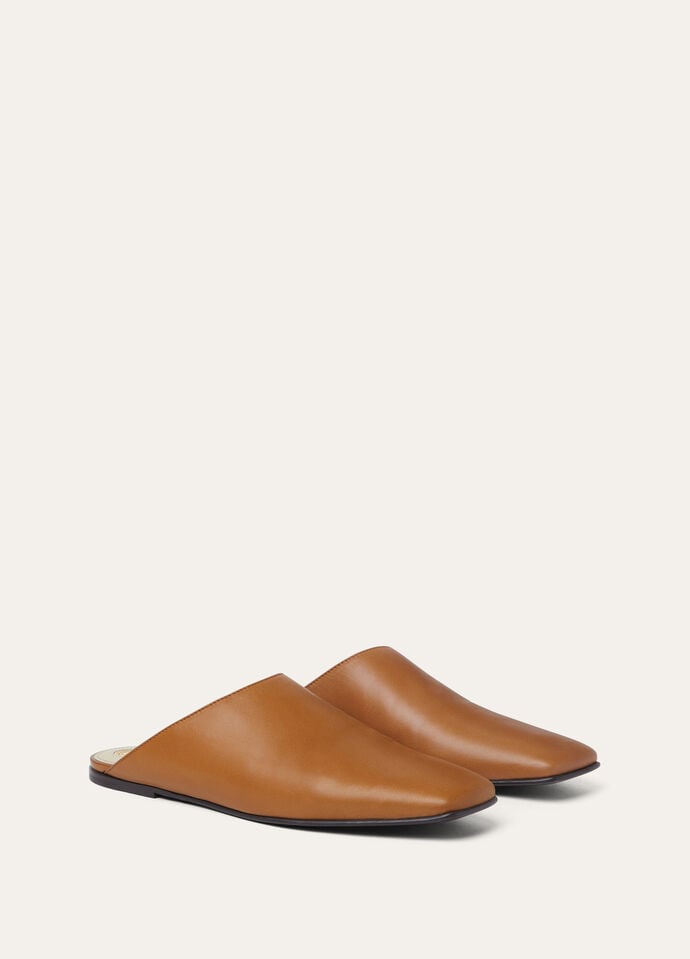 ALBA FLAT MULE WAXED LAMBSKIN_FAP4426_E0DY_2
