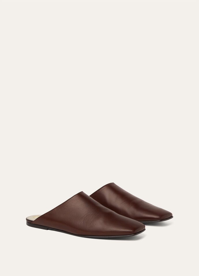 ALBA FLAT MULE WAXED LAMBSKIN_FAP4426_H0Y8_35_3