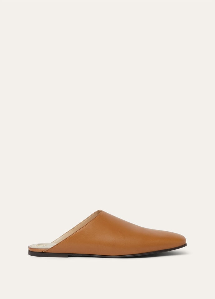 ALBA FLAT MULE WAXED LAMBSKIN_FAP4426_E0DY_1