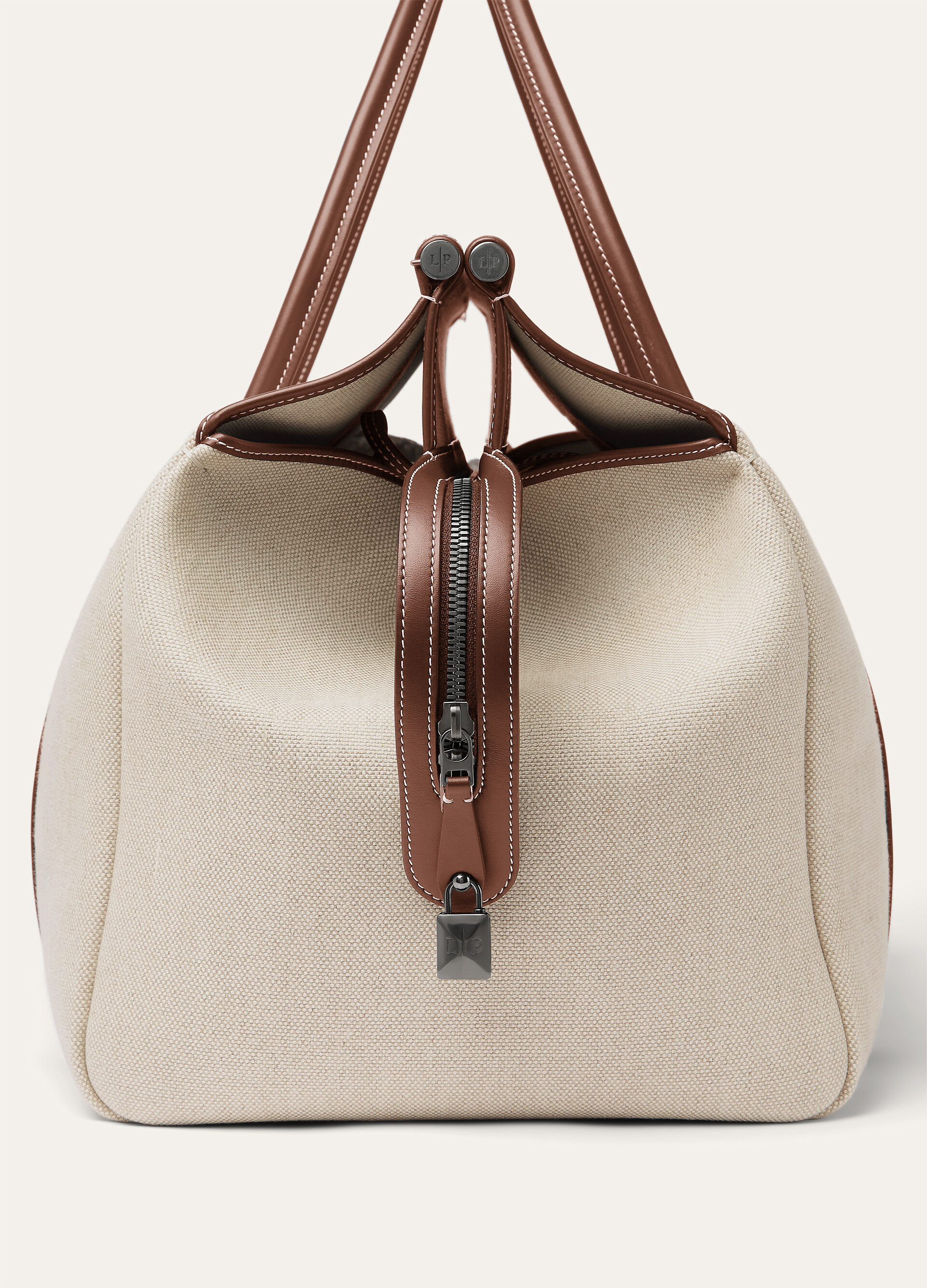 LOOM WEEKENDER L42 NAT.CANVAS ROUNDED LEATHER