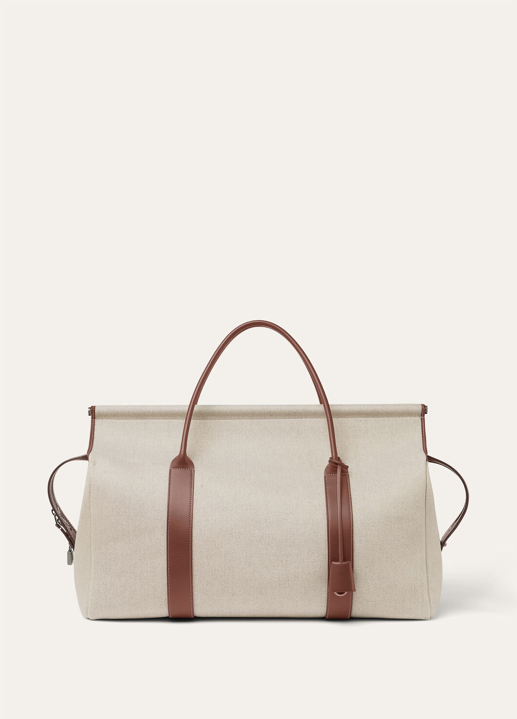 LOOM WEEKENDER L42 NAT.CANVAS ROUNDED LEATHER