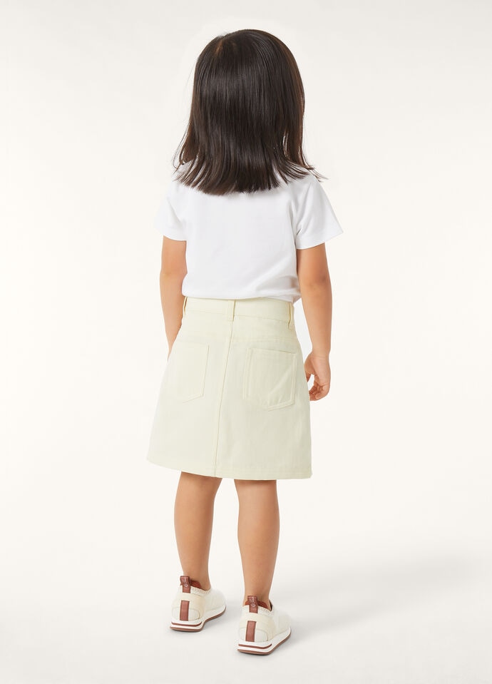 VALERIE KID SKIRT LINEN NATTE' B_FAP4458_20F8_3
