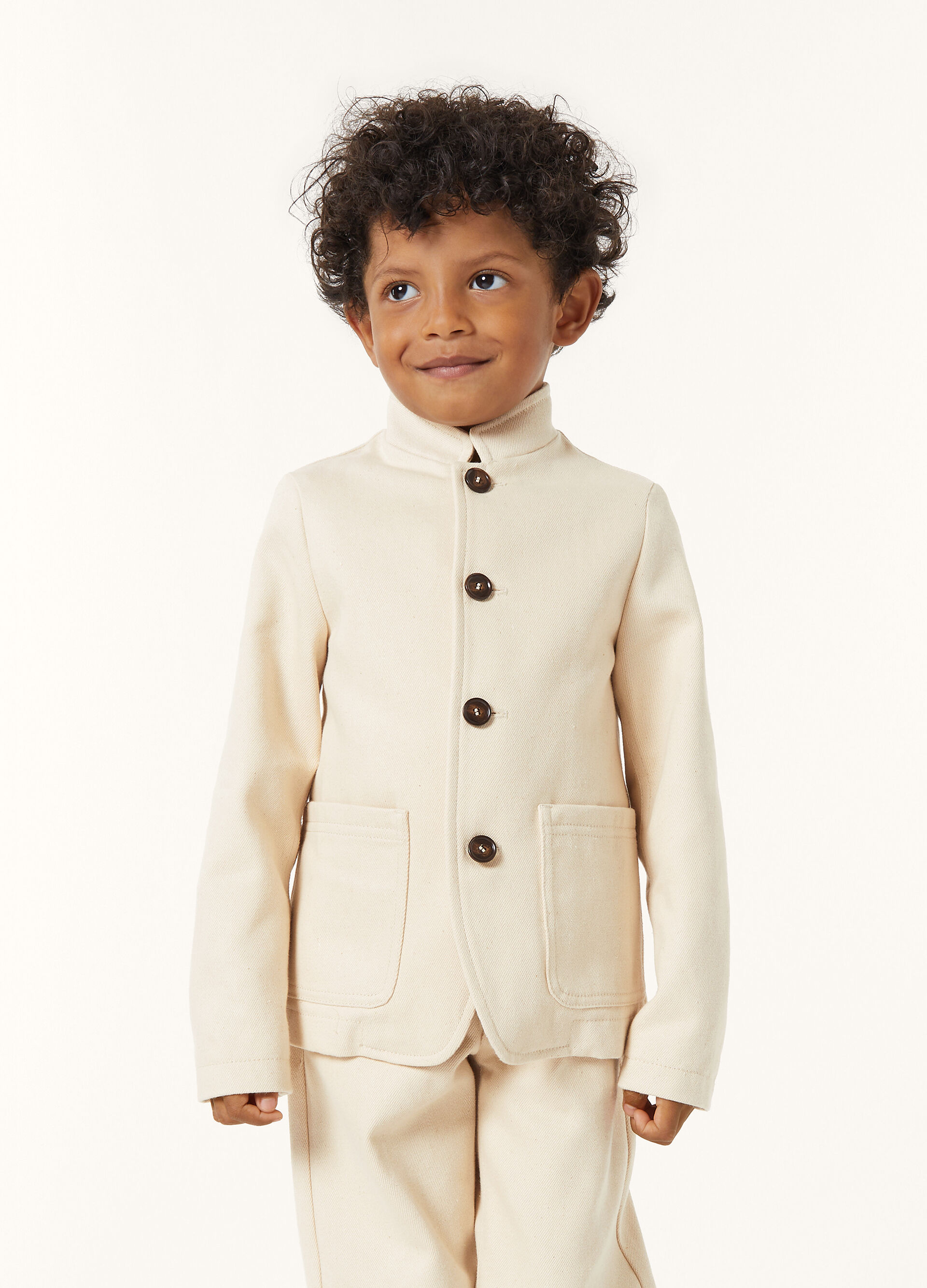 SPAGNA KID SB JACKET SEA ISLAND DENIM