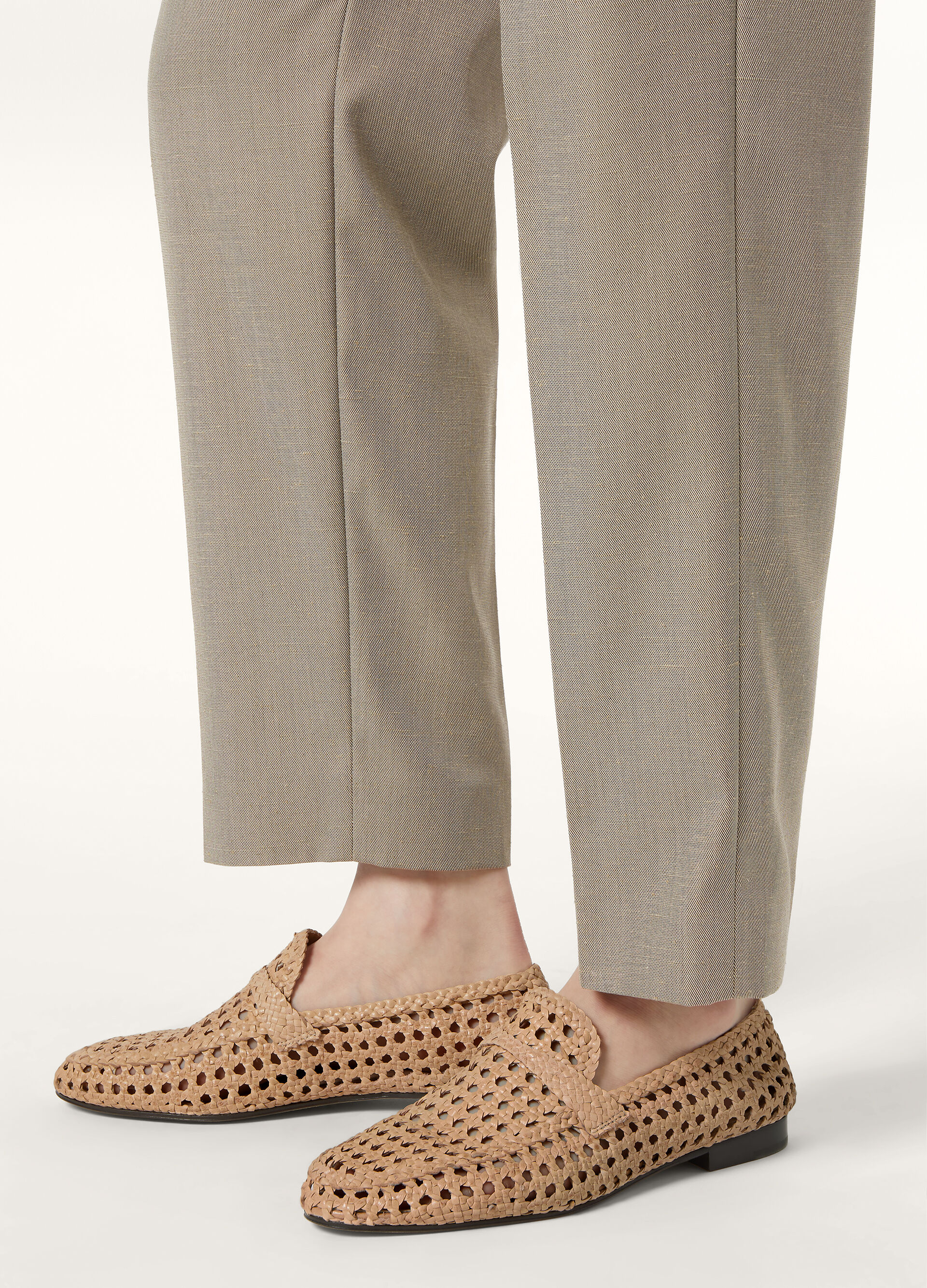 LEON LOAFER WOVEN LEATHER