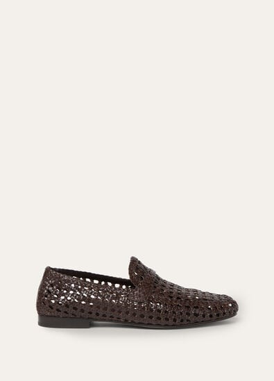 LEON LOAFER WOVEN LEATHER