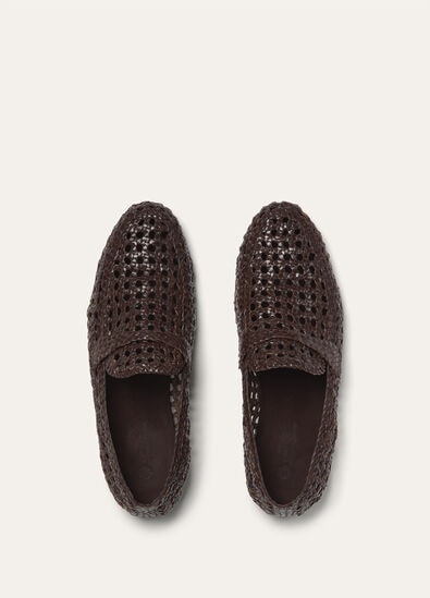 LEON LOAFER WOVEN LEATHER