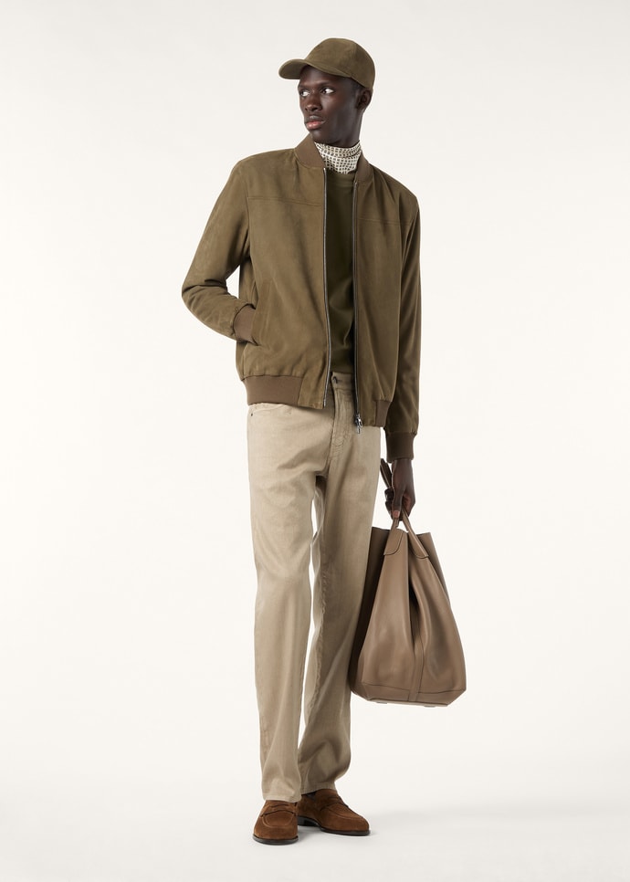 IVY BOMBER LOWERED SUEDE_FAP4470_5715_1