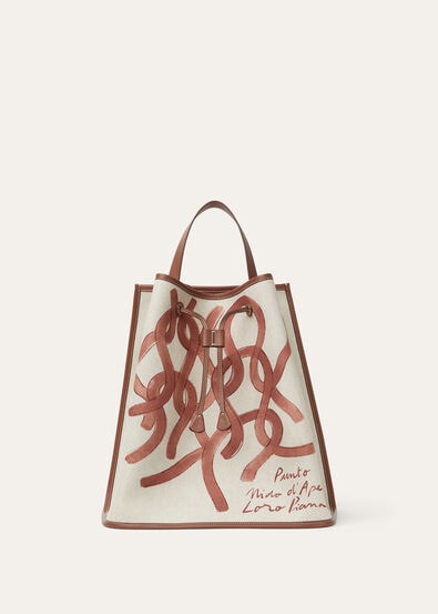 LAGUNA BACKPACK MD PTO RAS PRINT ON CNVS/RNDD LTH