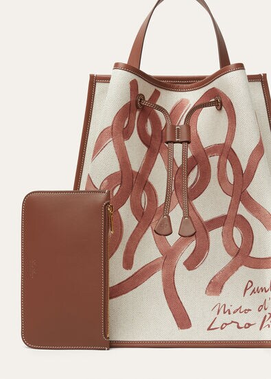LAGUNA BACKPACK MD PTO RAS PRINT ON CNVS/RNDD LTH