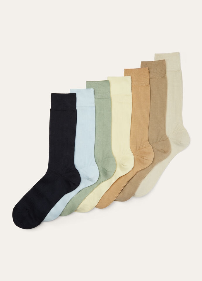 ICE WISH SOCKS WEEKLY COTTON GG 18_FAP4542_F6X5_3