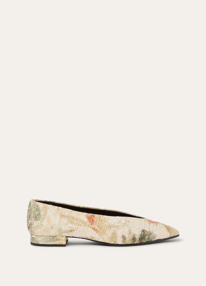 REBECCA BALLERINA LINEN GIARDINO KNUBBY CHINE_FAP4583_F6W1_2
