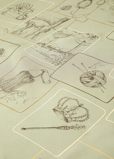 LORO PIANA HERITAGE FOULARD 60 SILK TWILL