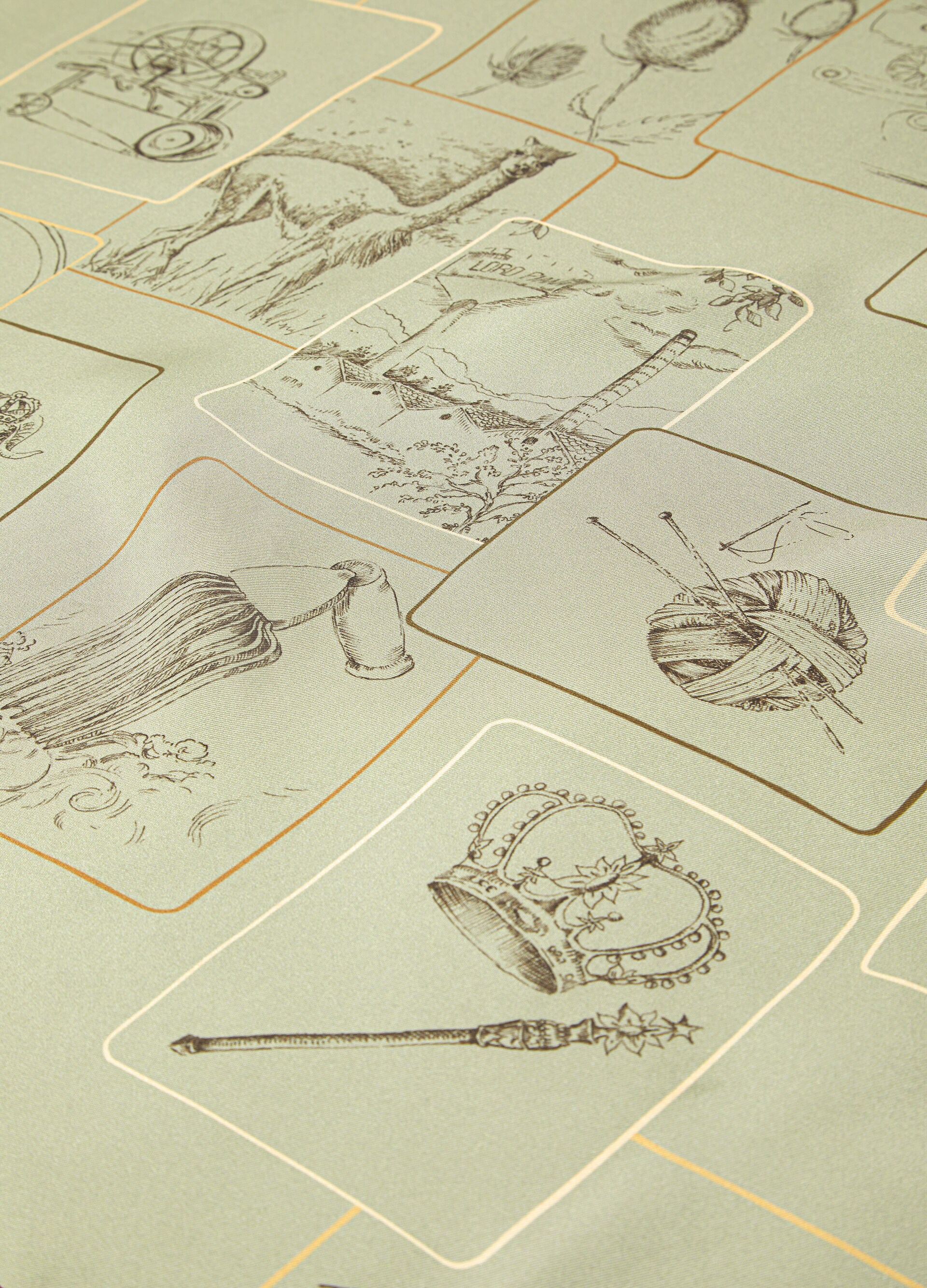 LORO PIANA HERITAGE FOULARD 60 SILK TWILL