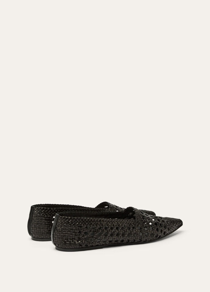 AYAME BALLERINA WOVEN LEATHER_FAP4602_8000_4