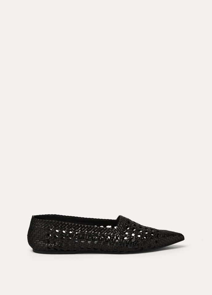 AYAME BALLERINA WOVEN LEATHER_FAP4602_8000_2