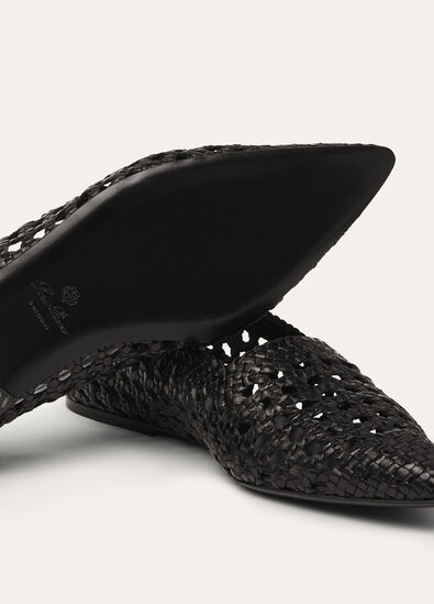 AYAME BALLERINA WOVEN LEATHER