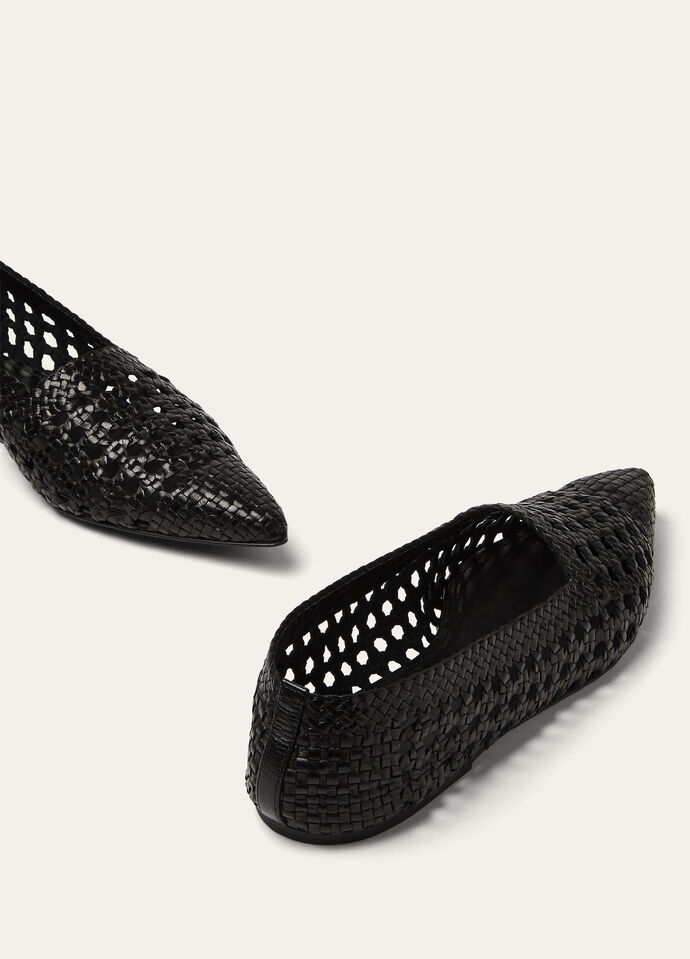 AYAME BALLERINA WOVEN LEATHER_FAP4602_8000_7