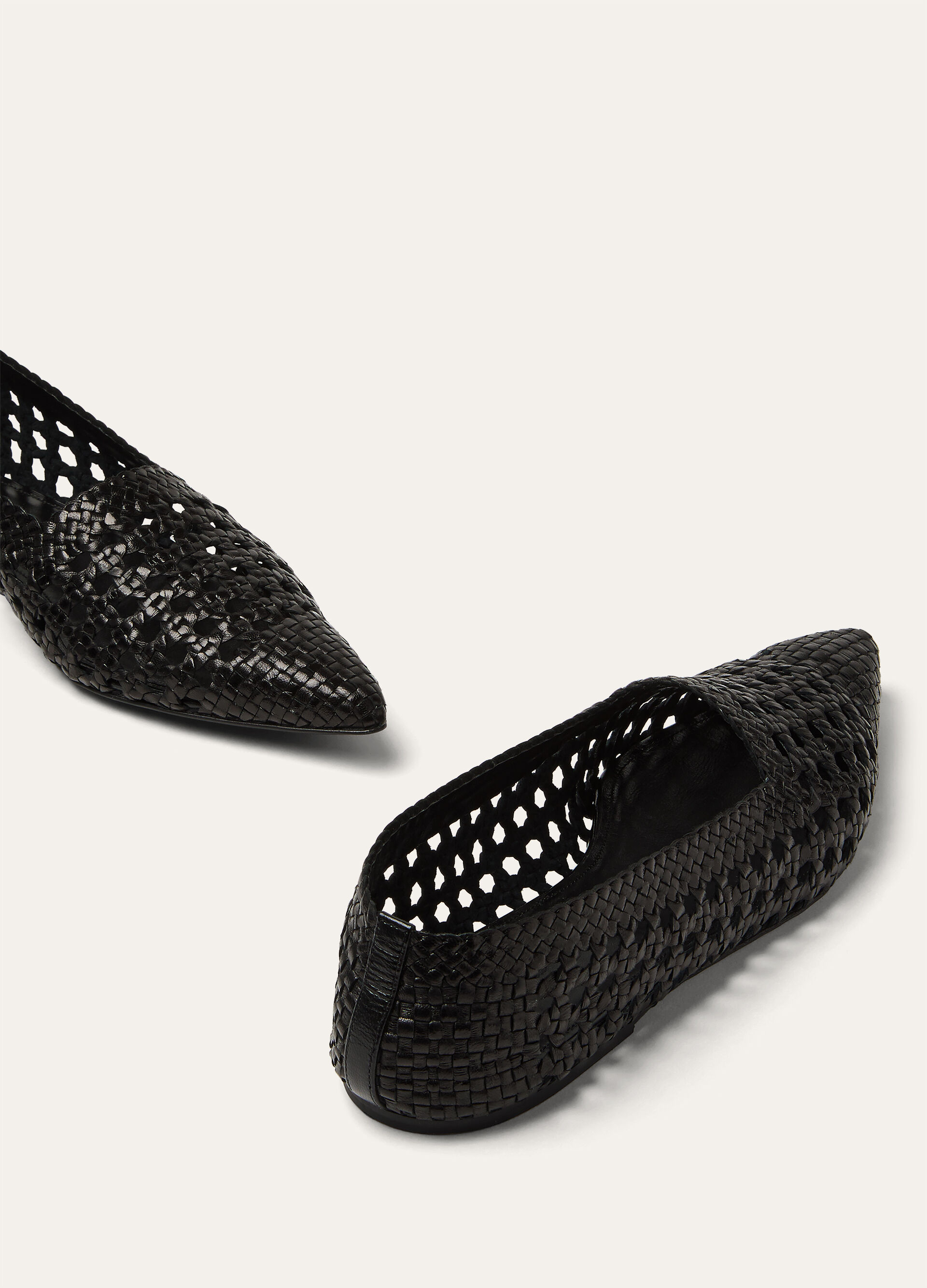 AYAME BALLERINA WOVEN LEATHER