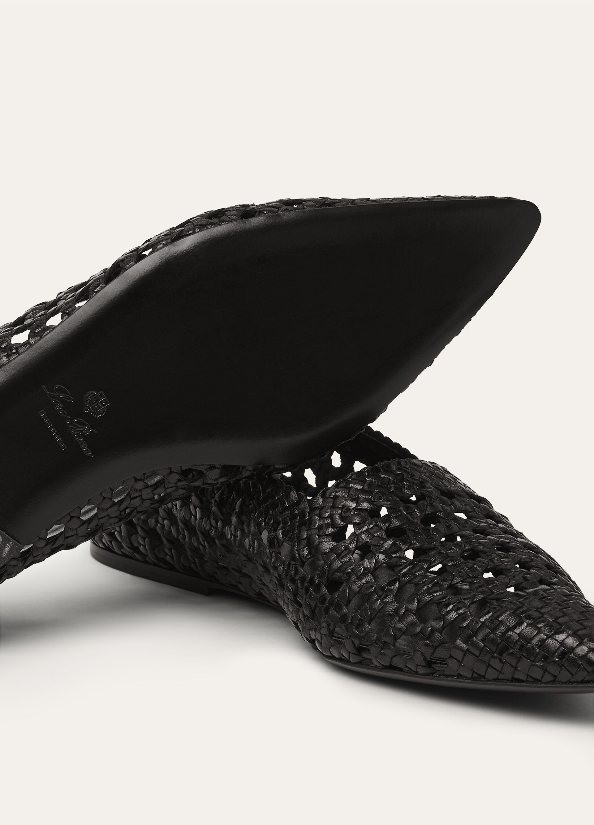 AYAME BALLERINA WOVEN LEATHER