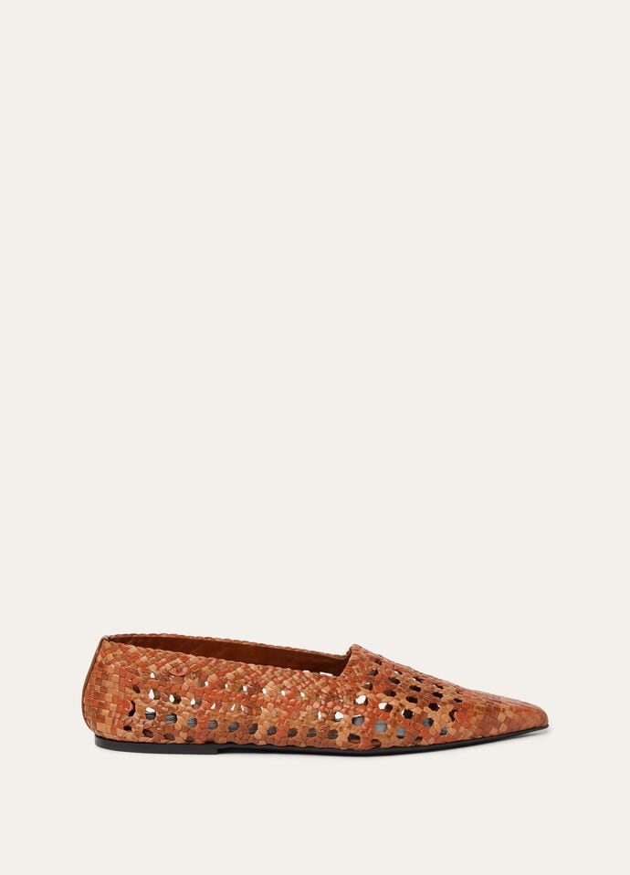 AYAME BALLERINA WOVEN LEATHER MULTICOLOUR_FAP4606_L0D5_2
