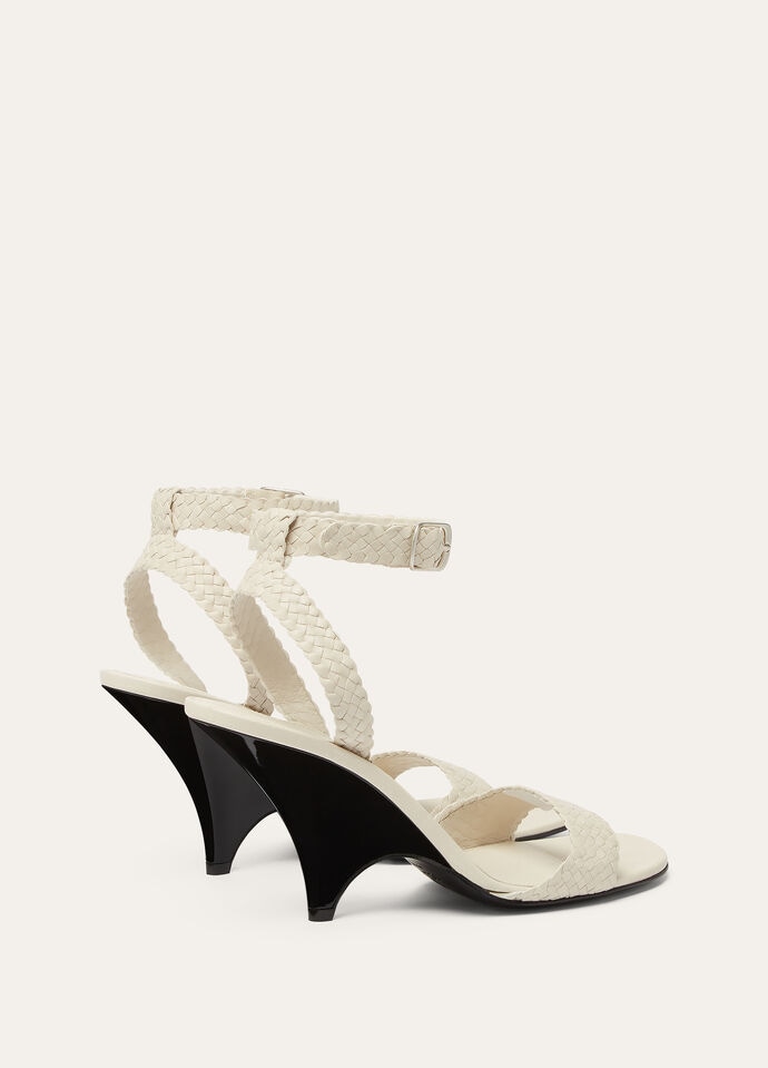 EVA HEELED SANDAL WOVEN LEATHER_FAP4632_A0LA_4