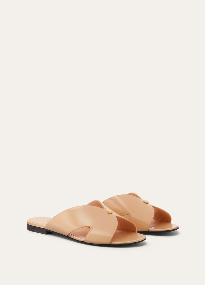 VERA FLAT MULE GLAZED CALF_FAP4651_D0RT_3