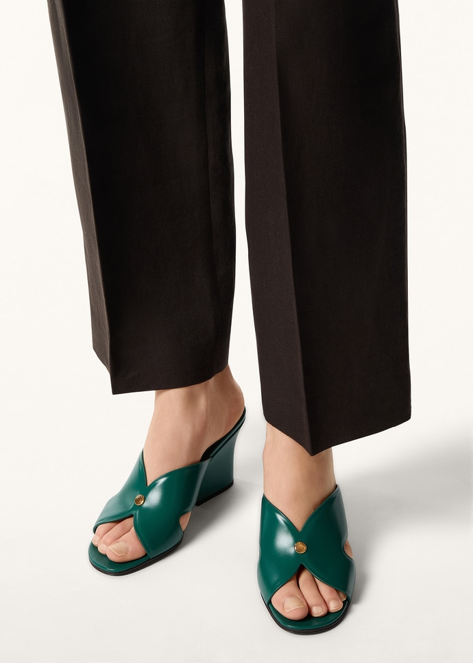 VERA HEELED MULE H80 GLAZED CALF_FAP4653_51G1_1