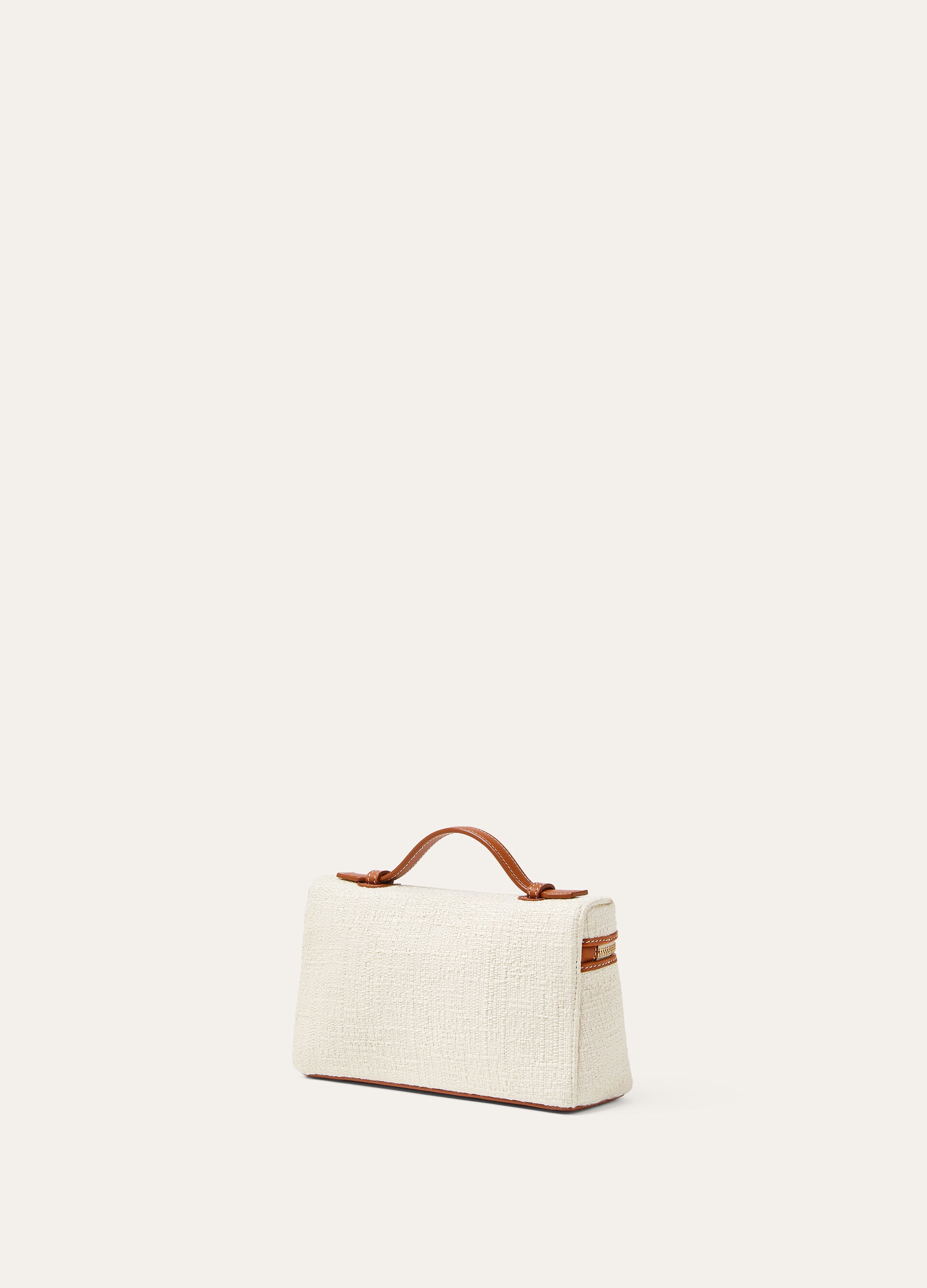 EXTRA POCKET L19 BASKET COTTON/ROUNDED LEATHER