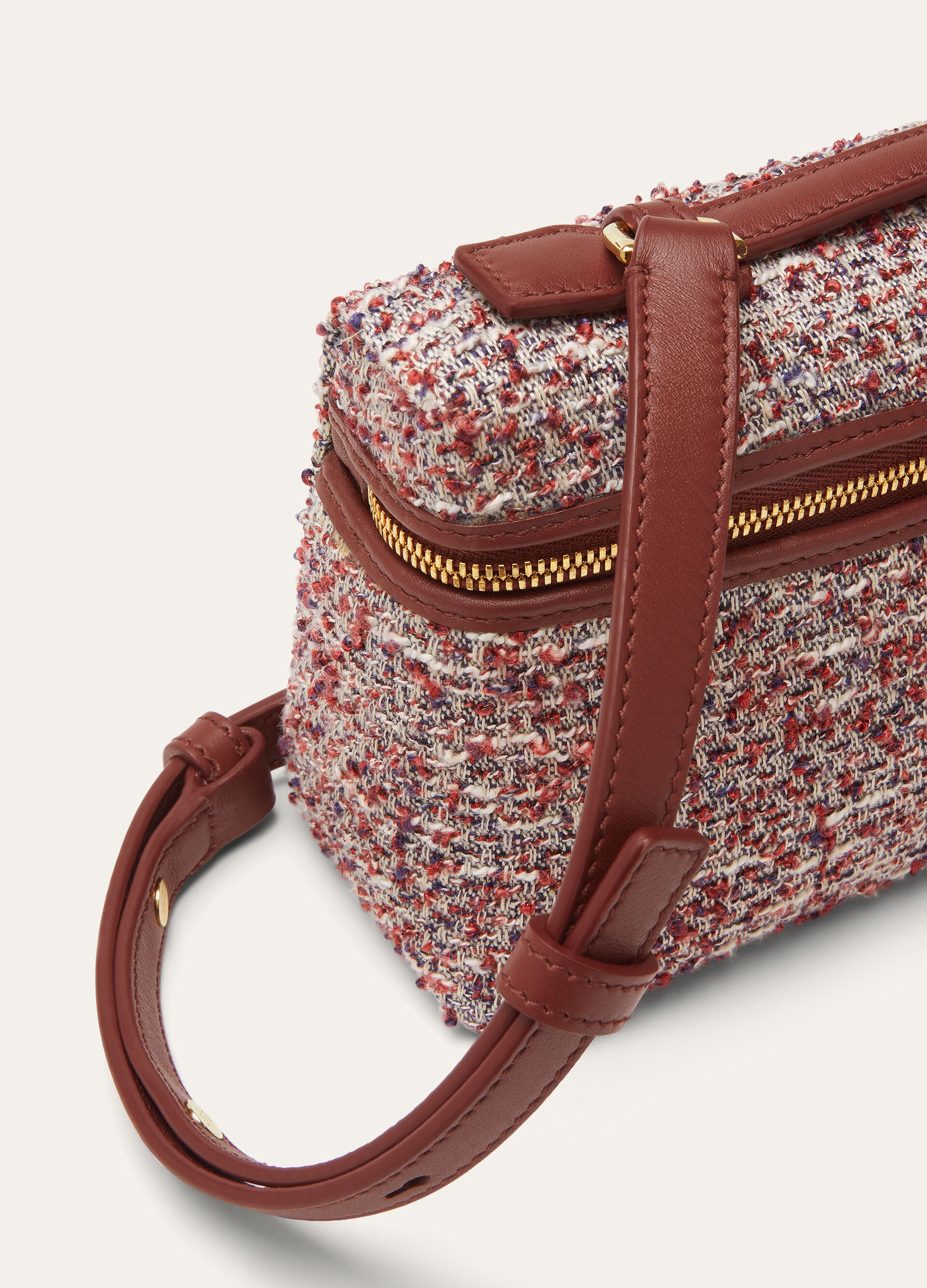 EXTRA POCKET L19 CURLY HEMP/ROUNDED LEATHER