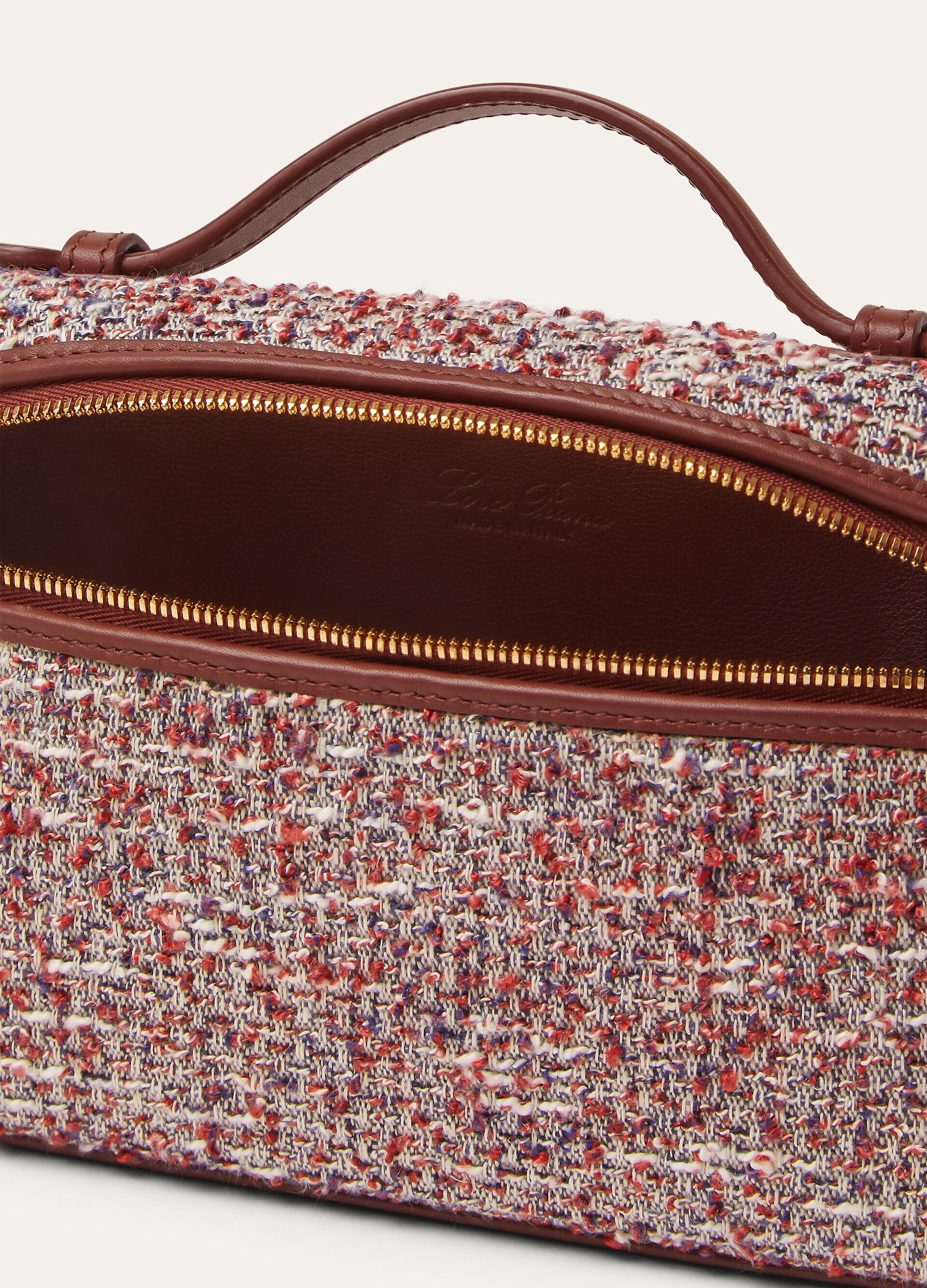 EXTRA POCKET L19 CURLY HEMP/ROUNDED LEATHER