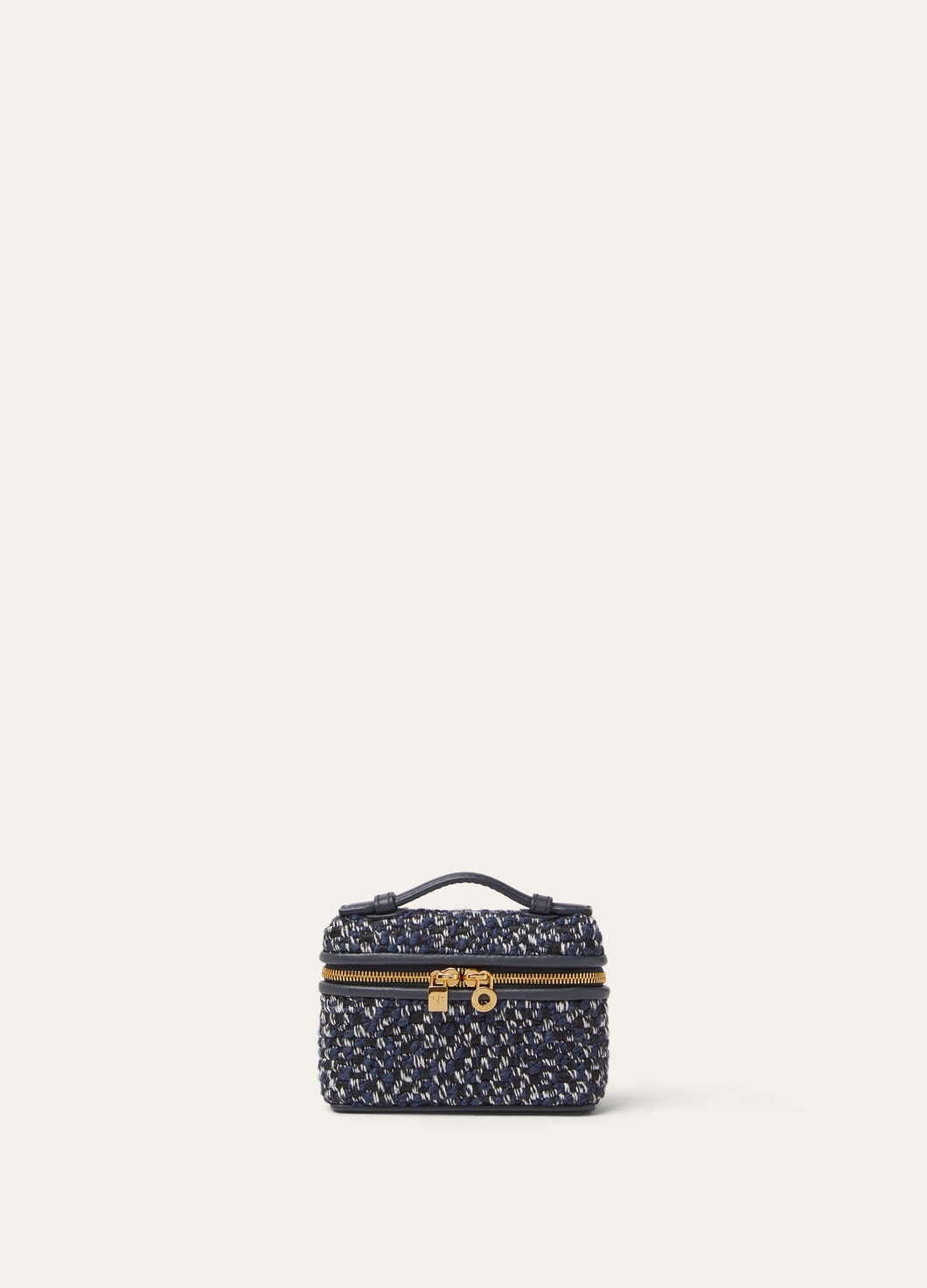 EXTRA POCKET CHARM MIDNIGHT TWEED/ROUNDED LEATHER_FAP4708_B577_NR_1