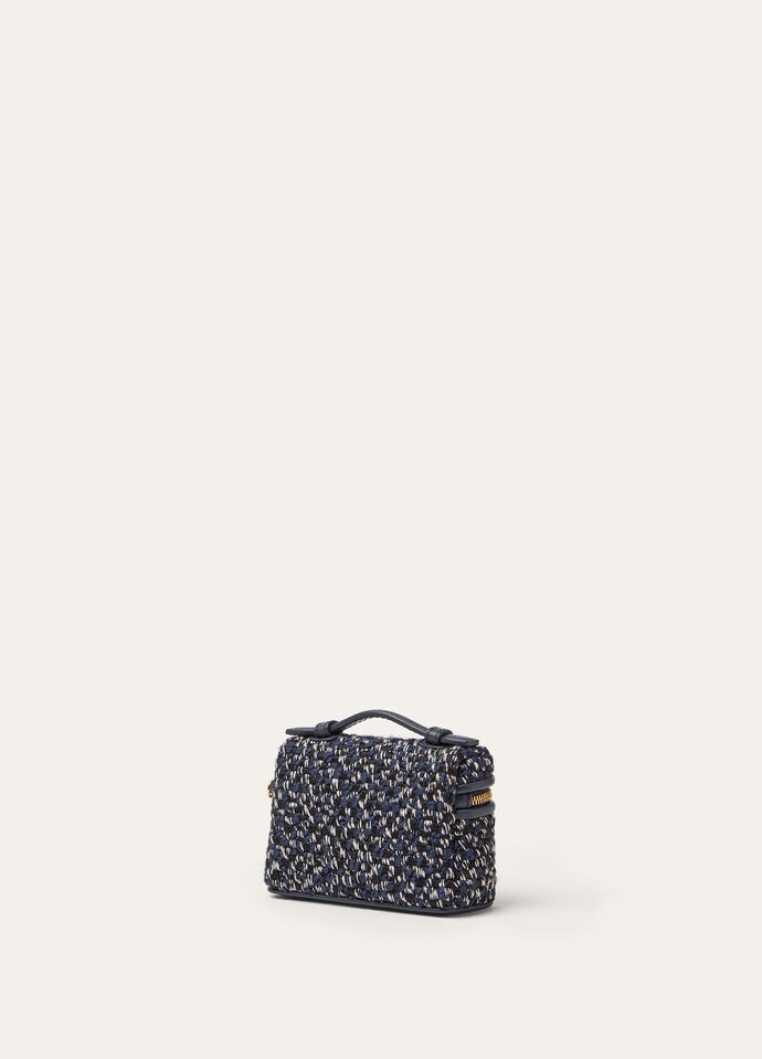 EXTRA POCKET CHARM MIDNIGHT TWEED/ROUNDED LEATHER_FAP4708_B577_NR_2