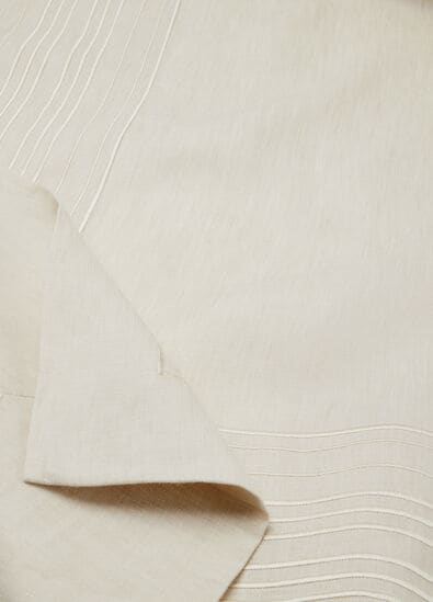 EMBROIDERED SUITCASE STRIPE TABLECLOTH 8 PAX