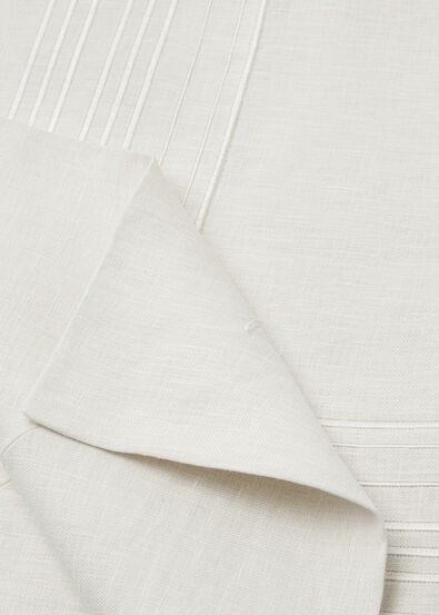EMBROIDERED SUITCASE STRIPE TABLECLOTH 8 PAX