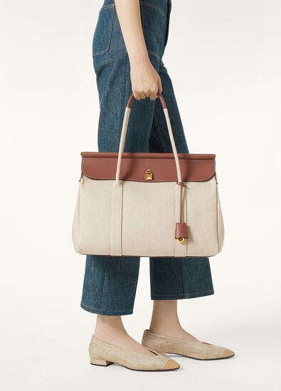 LOOM L37 NATURAL CANVAS/ROUNDED LEATHER