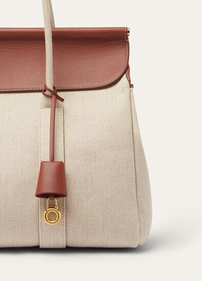 LOOM L37 NATURAL CANVAS/ROUNDED LEATHER