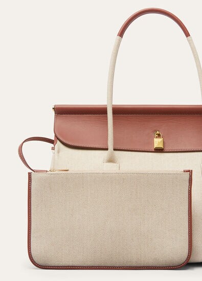 LOOM L37 NATURAL CANVAS/ROUNDED LEATHER