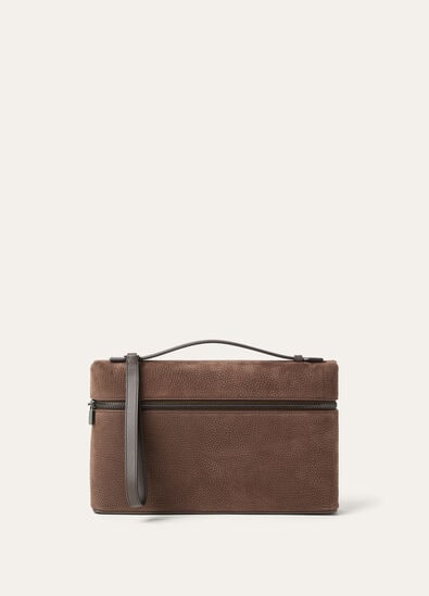 EXTRA POUCH L29 GRAINED NUBUCK/ROUNDED LEATHER