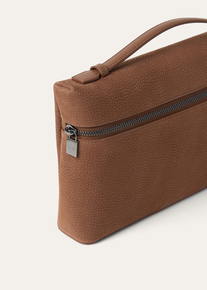 EXTRA POUCH L29 GRAINED NUBUCK/ROUNDED LEATHER_FAP4796_H1GA_NR_5